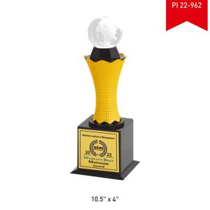 Metal Trophy PI 22- 962